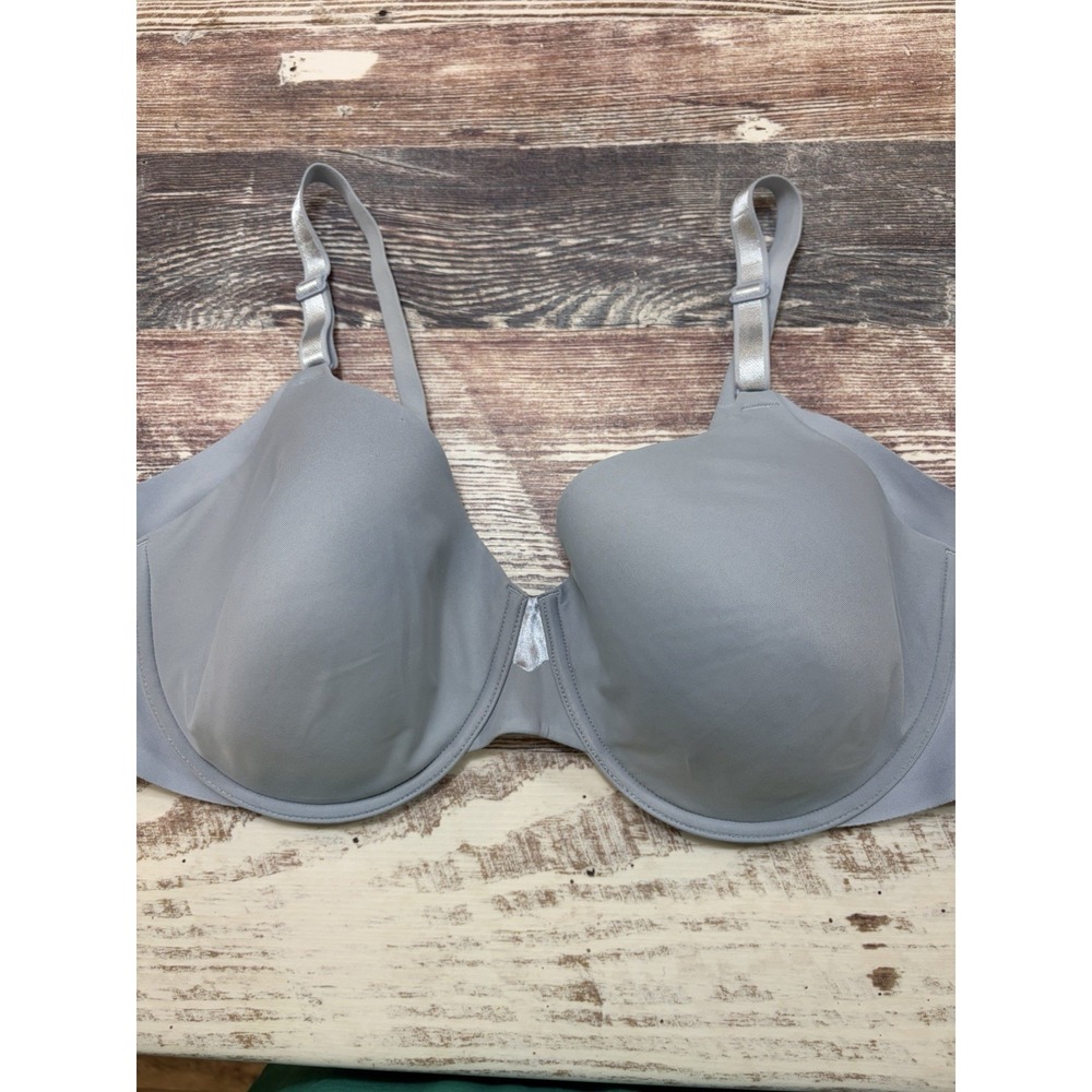 Olga Luxury Underwire Bra 40D Light Blue Full Coverage GB0561A
